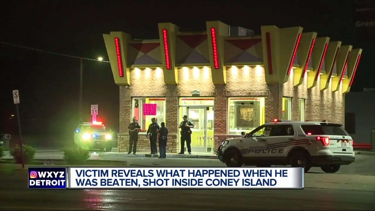 Victim reveals what happened in Detroit coney island shooting over