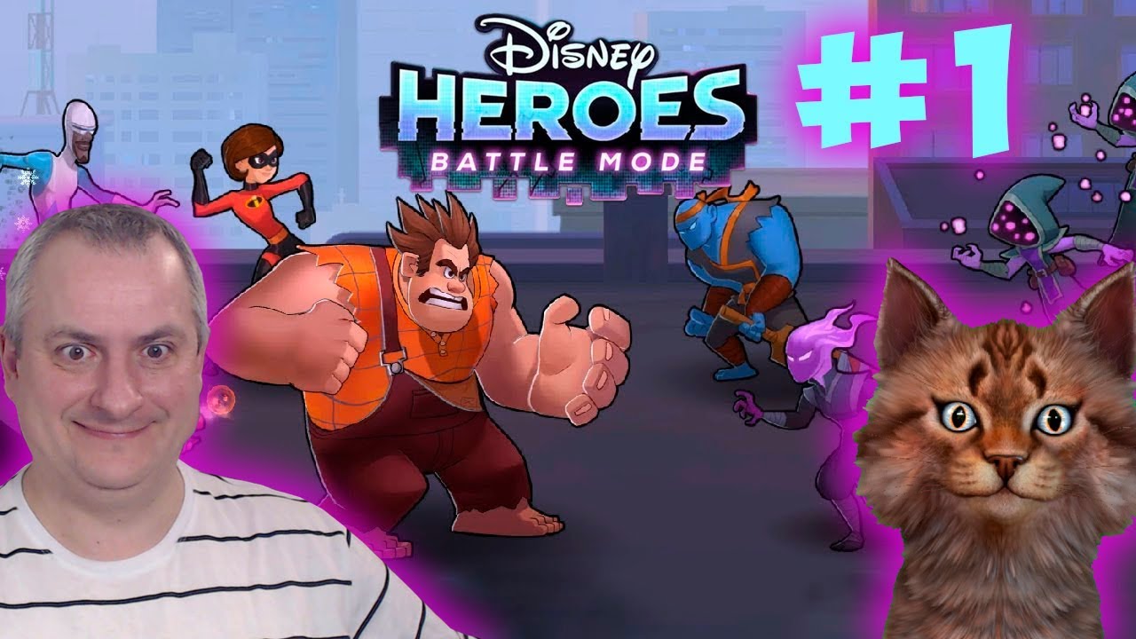 Disney Heroes Battle Mode 1 Геймплей Walkthrough Android / iOS