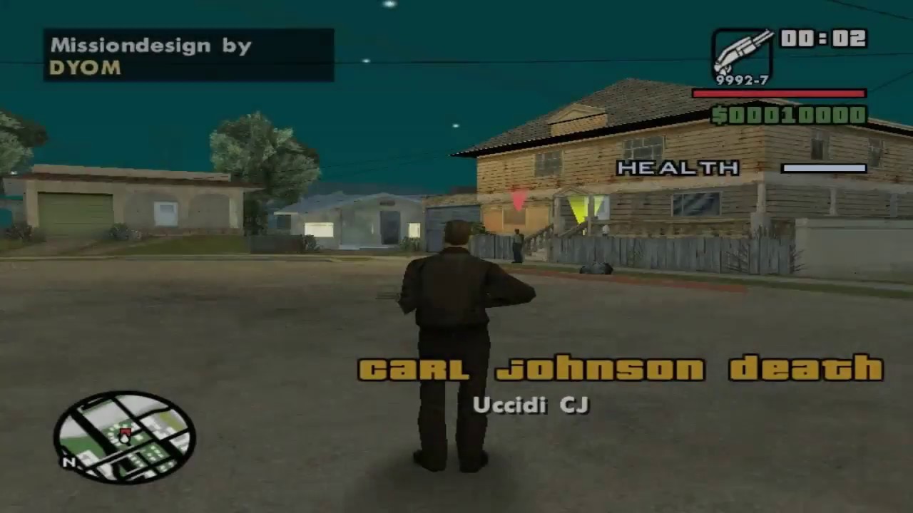 GTA San Andreas DYOM: Death Of Carl Johnson + End Of Cappella