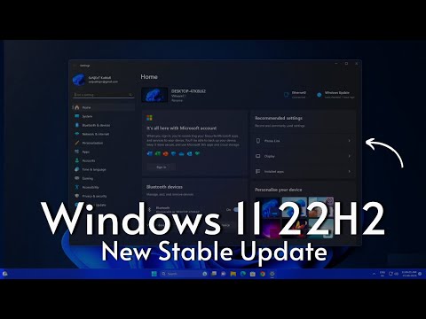 Windows 11 22H2 New Update — Download & Install + What's New (KB5030310)