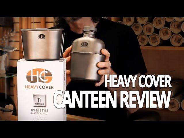 Heavy Cover USGI Canteen Mess Kit Review - YouTube