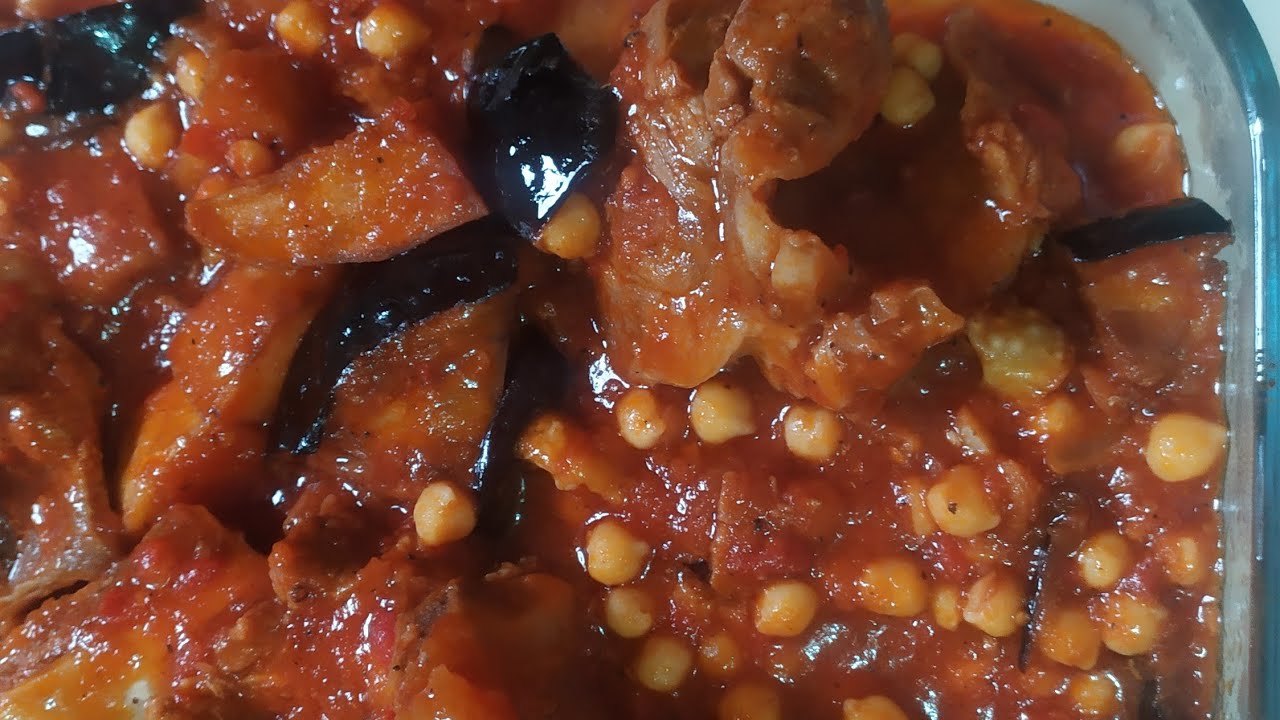 تبسي باذنجان وبتيته بطريقه مختلفه