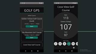 CS50 Final Project - React Native - Golf GPS Mobile Application