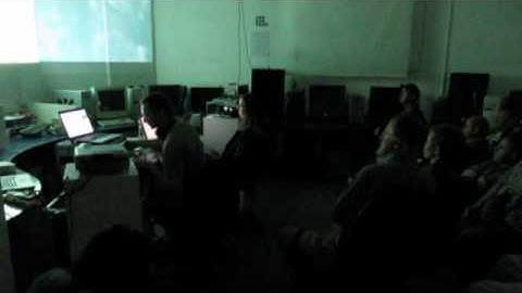 Sonic Event 1 - FLOSS and recycled technology at Access Space, Sheffield, UK