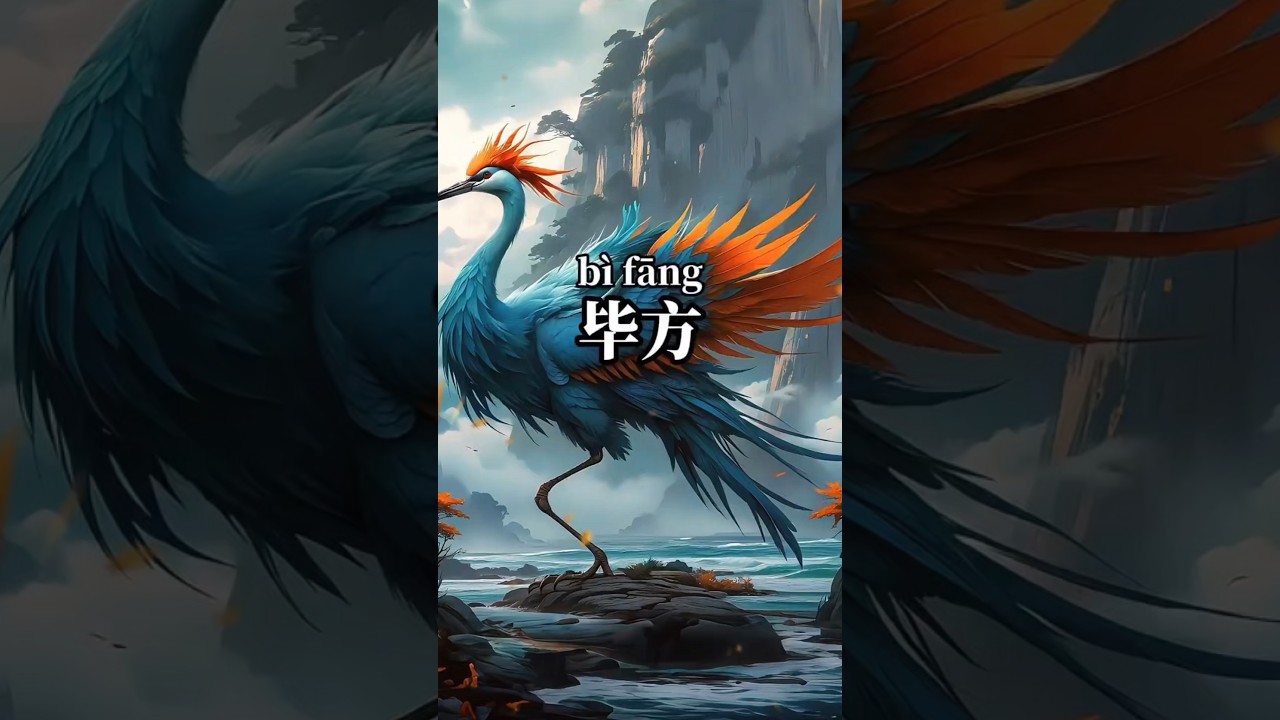 Shanhaijing Divin Beast -  Bi Fang  山海经神兽—毕方 