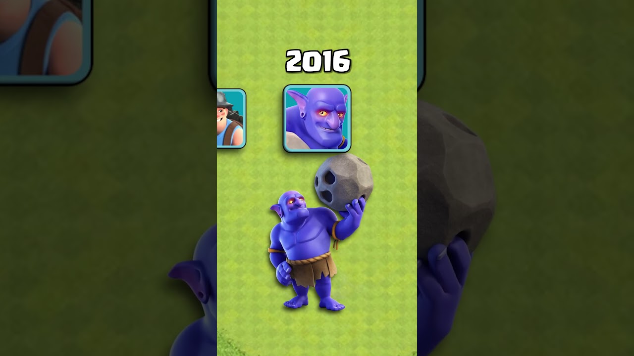 Every Troop Released In Clash Of Clans! #clashofclans #clashofclan #coc