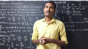 Hamiltonian formalism pg trb physics classical mechanics