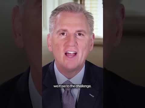 Kevin mccarthy on time in congress: 'we did the right thing'