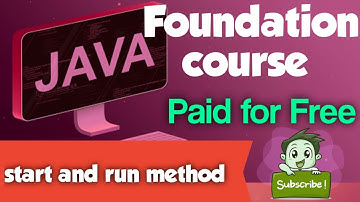 Threads - Start and Run methods in multithreading #codewithus code with us java tutorials