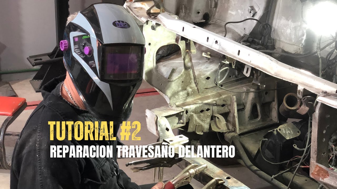 TUTORIAL CHAPISTA # 2 | Como Reparar un Travezaño Delantero ...