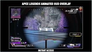 Pack of 16 Apex Legends Health Bar HUD Overlays for Lightstram, Twitch, Youtube Streaming Pack of 16 Apex Legends Health Bar HUD Overlays for Lightstram, Twitch, Youtube Streaming