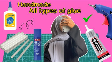 4 DIY Homemade Glue | Work Amazing | Fevicol , B7000 ,Glue stick, Glue gun | Glue for Crafting