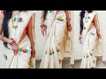 Best way to wear cotton saree / Weird Trick To Wear Cotton Saree  Perfectly # Without Iron