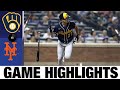 Brewers vs. Mets Game 2 Highlights (7/7/21) | MLB Highlights