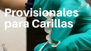 Cómo❓hacer PROVISIONALES para CARILLAS usando Llave de Silicona #dentaltip #CarillasDentales