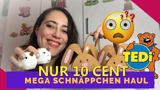 XXXXL Tedi Haul // MEGA Schnäppchen HAUL // ALLES 10 Cent // TEIL 1