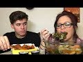 Mukbang | Homemade Portuguese Kale Soup! Buffalo Wild Wings! 💋