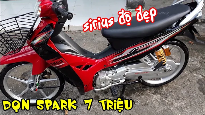 Xe độ đẹp - Sirius dọn kiểng phong cách Spark giá 7 triệu tham khảo ngai