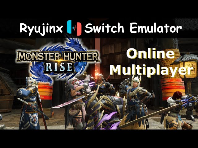 Ryujinx LDN2.1 Released - Monster Hunter Rise Demo Now Playable