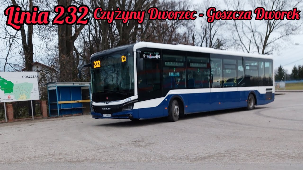MAN LEÜ360 Lion's Intercity LE 13 KM499 - KrakTransRem (MPK Kraków) Linia 232
