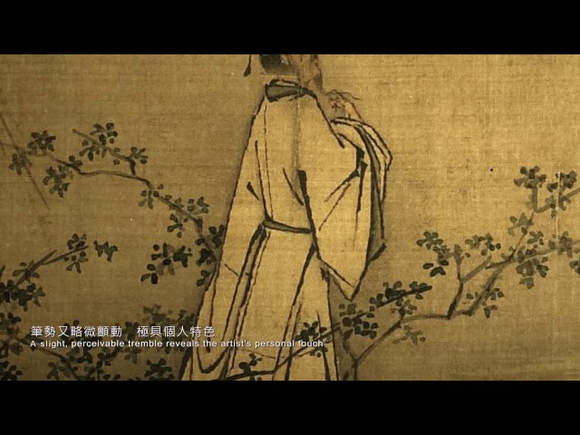 二玄社製作 馬遠「山徑春行図」 一幅 原寸再現品 中国美術 宋 馬遠