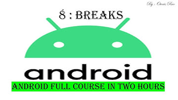 Android Studio Breaks | Programming Master rao