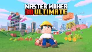 Master Maker 3D Ultimate | Demo | GamePlay PC