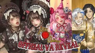 Información Official Main Story VA Cast Reveal | Alice on Delivery 💌 Actualización