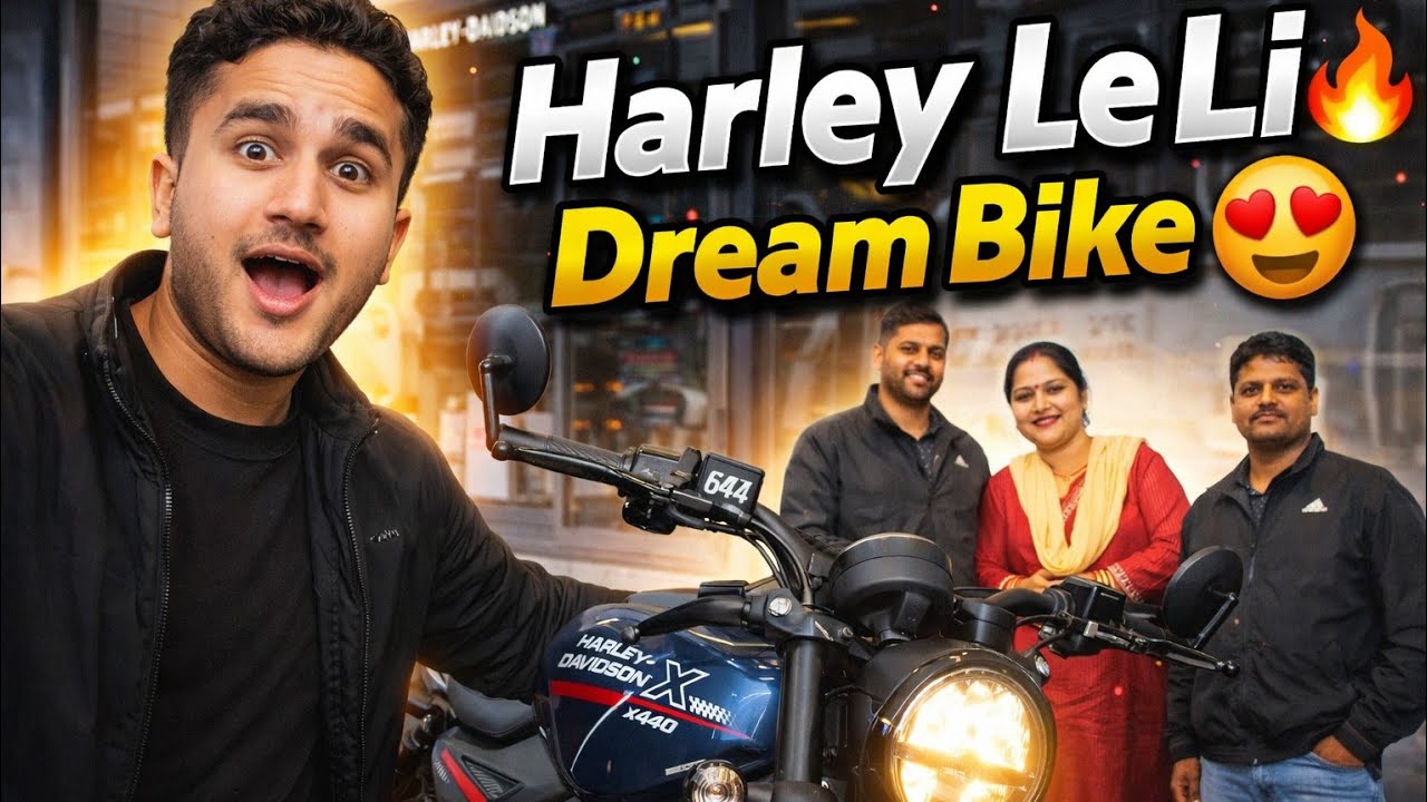 Finally Taking Delivery of Harley-Davidson 🔥🤩 | Dream Bike Vlog | thenilayvlogs | #vlog #dailyvlog 
