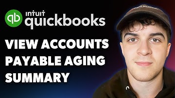 How to View Accounts Payable Aging Summary in Quickbooks Online (Full 2025 Guide)