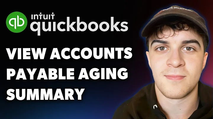 How to View Accounts Payable Aging Summary in Quickbooks Online (Full 2025 Guide)