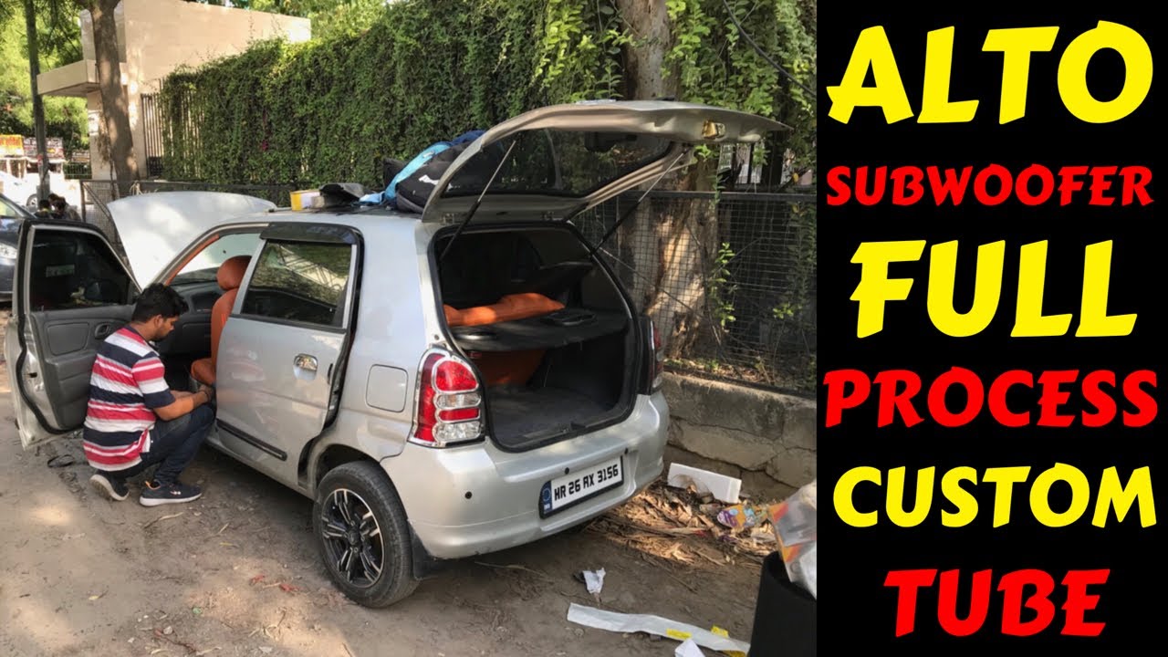 MY ALTO SUBWOOFER INSTALLED | PART 2 