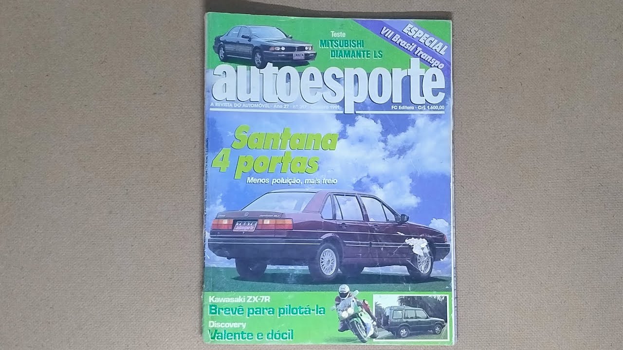 AUTO ESPORTE Magazine (Issue 317 - October/1991) #autoesporte