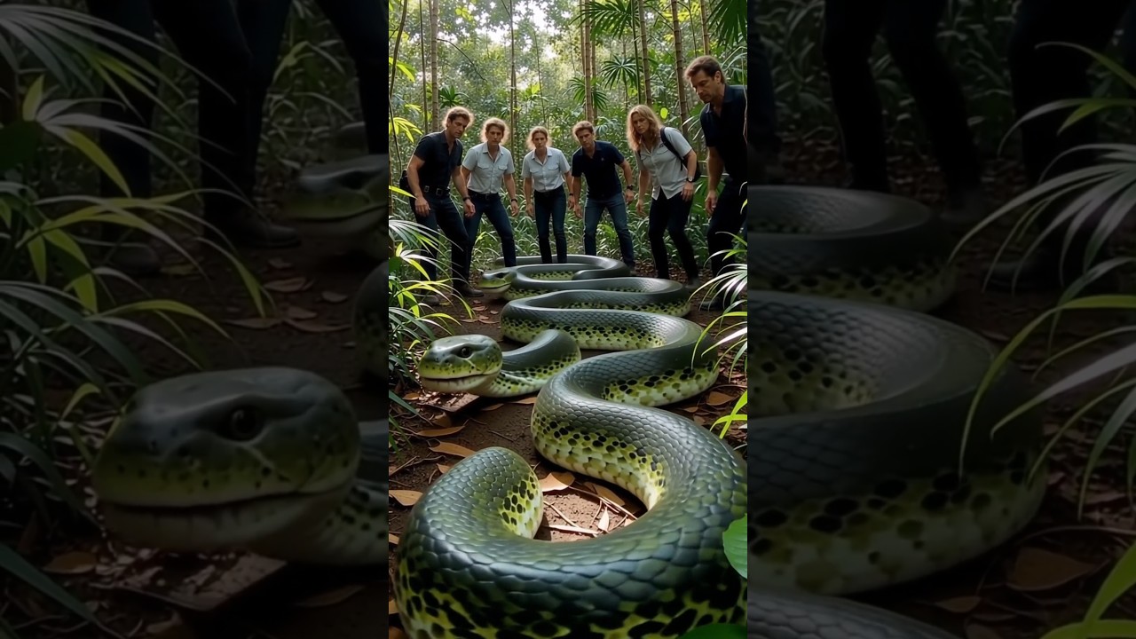Horseback Chase Through the Jungle: Anaconda in Danger 
