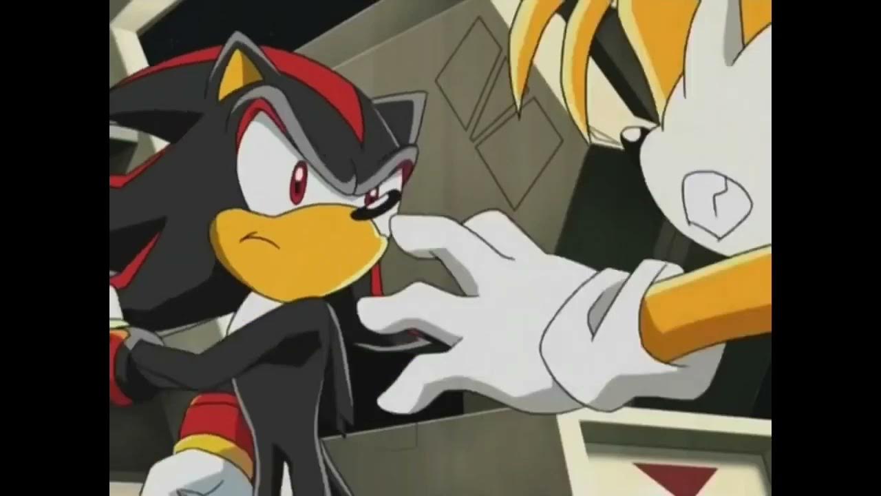 Shadow punches Tails Fandub YouTube