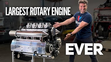 I WAS GIVEN THE ONLY 12 ROTOR ENGINE IN THE WORLD!! WITH ONE GOAL IN MIND