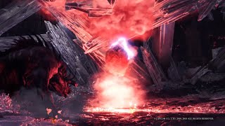 Monster Hunter World: Iceborne - Close up to Behemoth's Ecliptic Meteor
