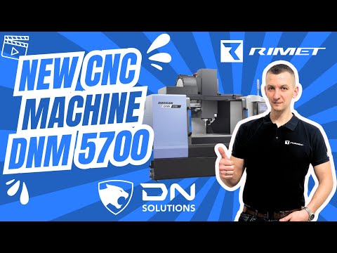 🚀 🔥DN SOLUTIONS DNM 5700 Precision & Power in 3-Axis Milling! 🔧RIMET
