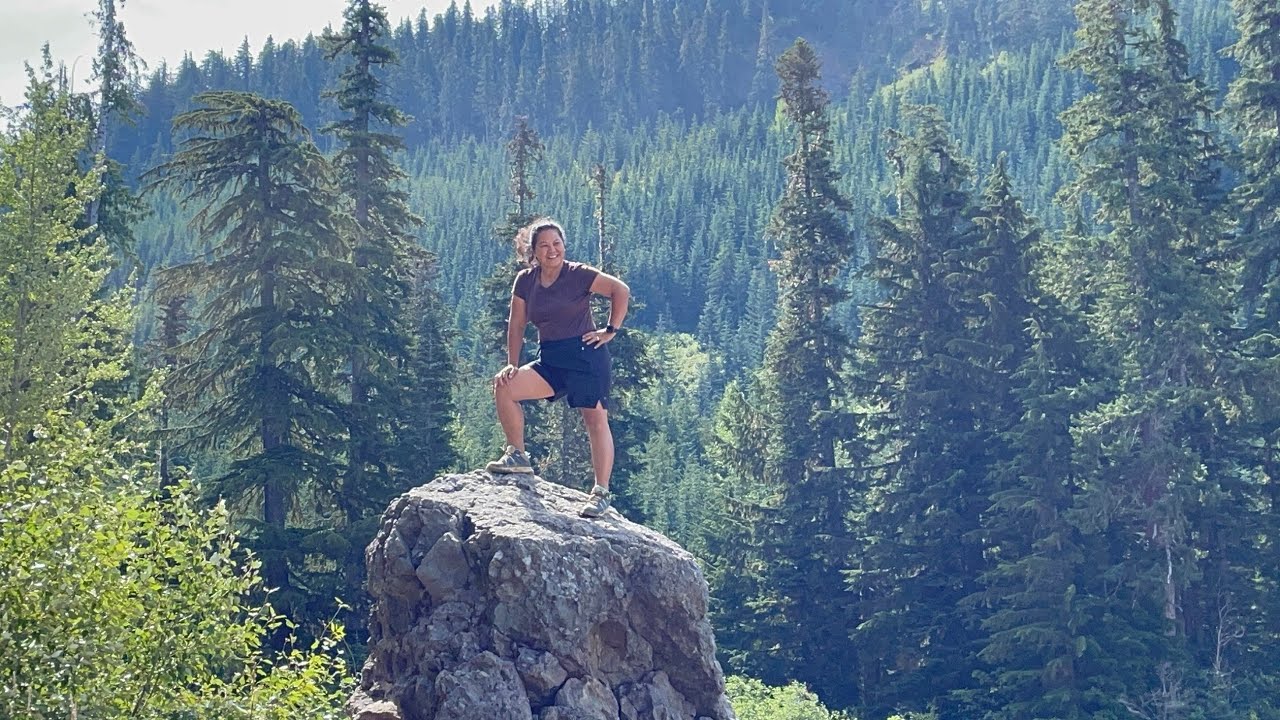 Camping at Stampede Pass in Washington State