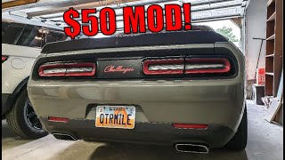 NEW MOD: DODGE CHALLENGER SCAT PACK/HELLCAT TAILLIGHT DIVIDER INSTALLATION FROM LUXE AUTO CONCEPTS!