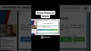 🏅 Conoce lo que es el Great Place to Work by INAGEP 10 views 5 months ago 1 minute, 38 seconds