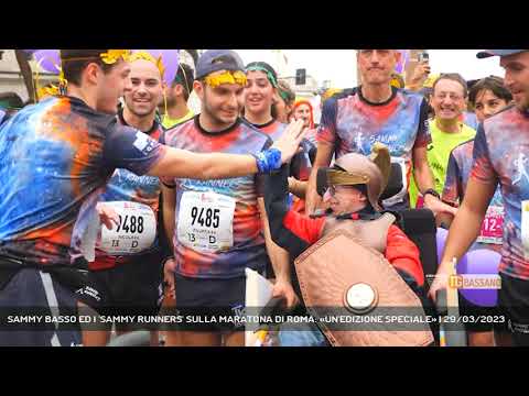 SAMMY BASSO ED I 'SAMMY RUNNERS' SULLA MARATONA DI ROMA: «UN'EDIZIONE SPECIALE» | 29/03/2023