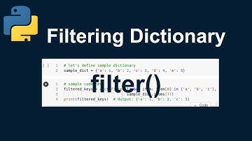 Filtering Dictionary Data in Python
