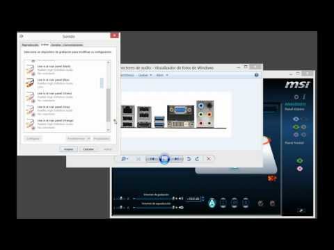 Windows 8 - Configurando los dispositivos de audio