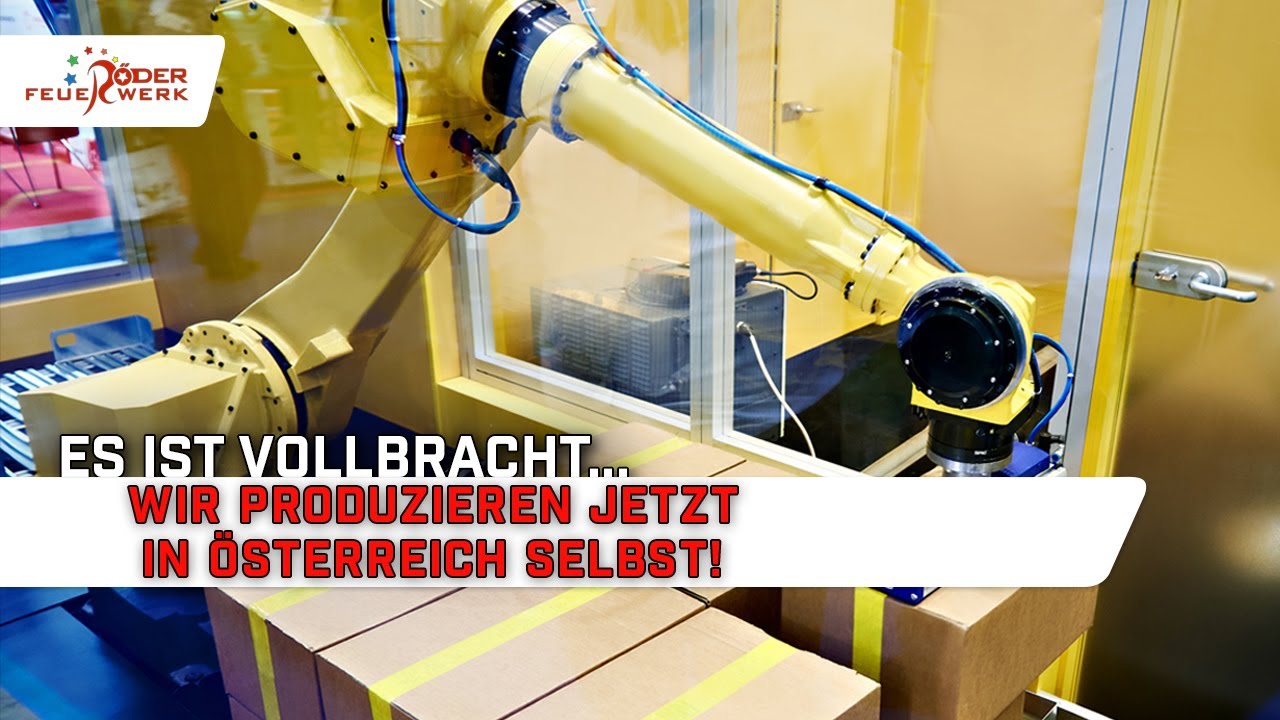 Wir produzieren jetzt in Österreich selbst Feuerwerkskörper! Mit Gewinnspiel!