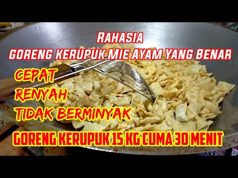 Resep Kulit Pangsit Mie Ayam