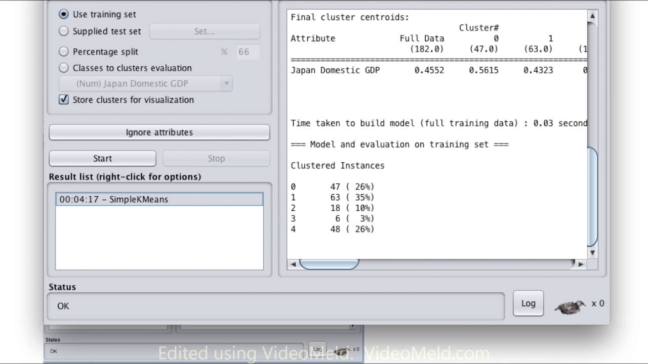 weka presentation 2 clustering, knowledge flow, & association-1 - YouTube