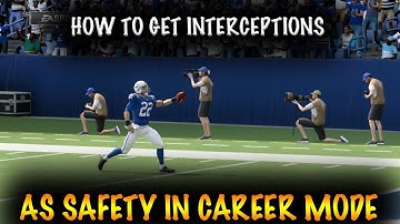How To Get Interceptions As A Safety In Career Mode - Madden NFL 20 Tips