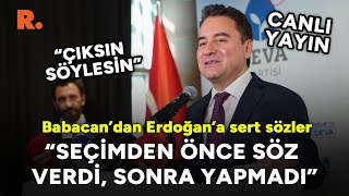 Çıksın Söylesin Söz Verdi, Yapmadı Babacandan Erdoğana Sert Sözler