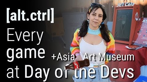 [alt.ctrl] Alternative controller games from Day of the Devs SF Ed. + Asian Art Museum RAD Bonus